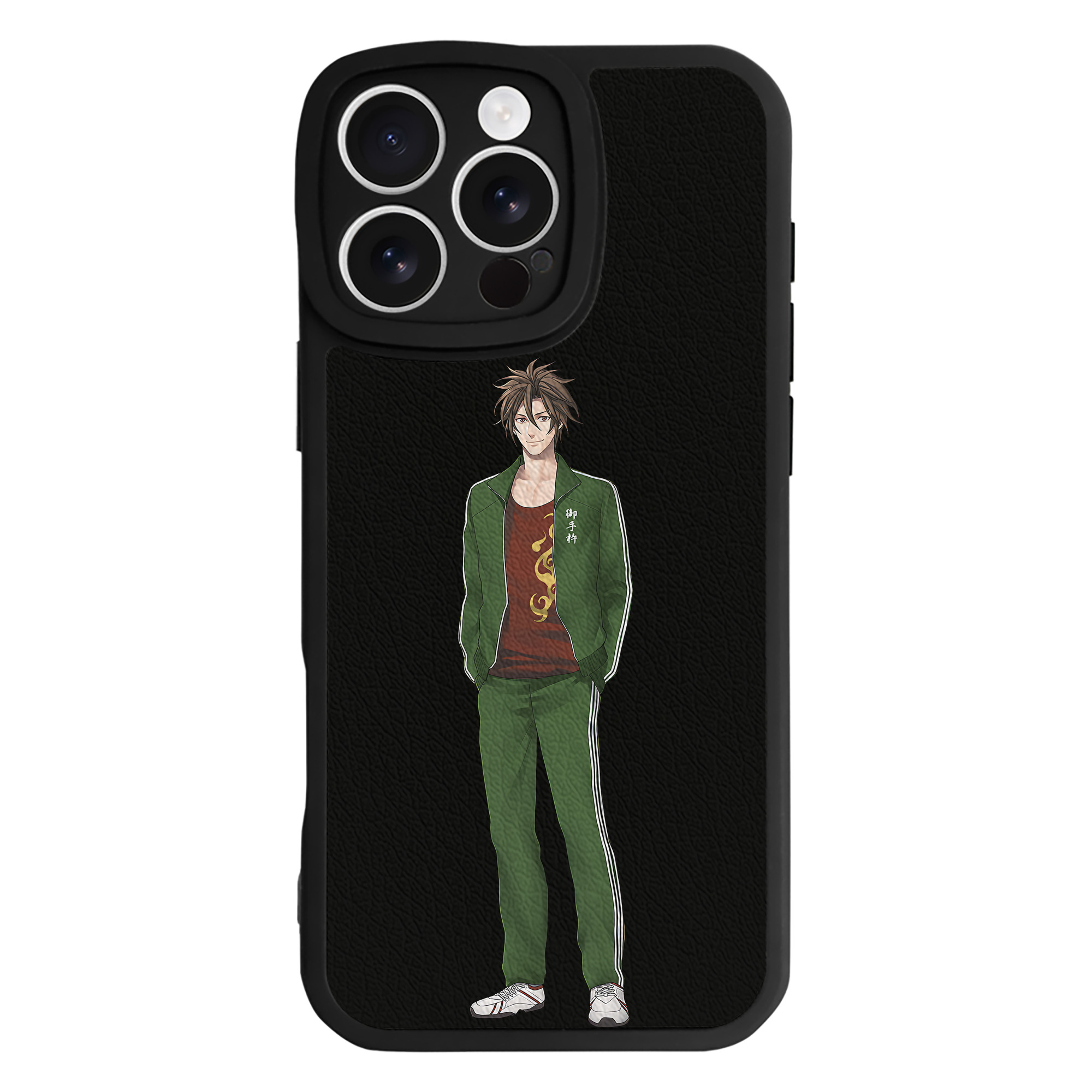 （画像用） 刀剣乱舞 Touken Ranbu 【iPhone 16シリーズ対応】シリコンスマホケース（レザー調） 材質：シリコン